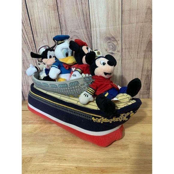 Disney Other - Walt Disney Cruiseline Ship Mickey Mouse, Minnie, Donald Duck, Goofy